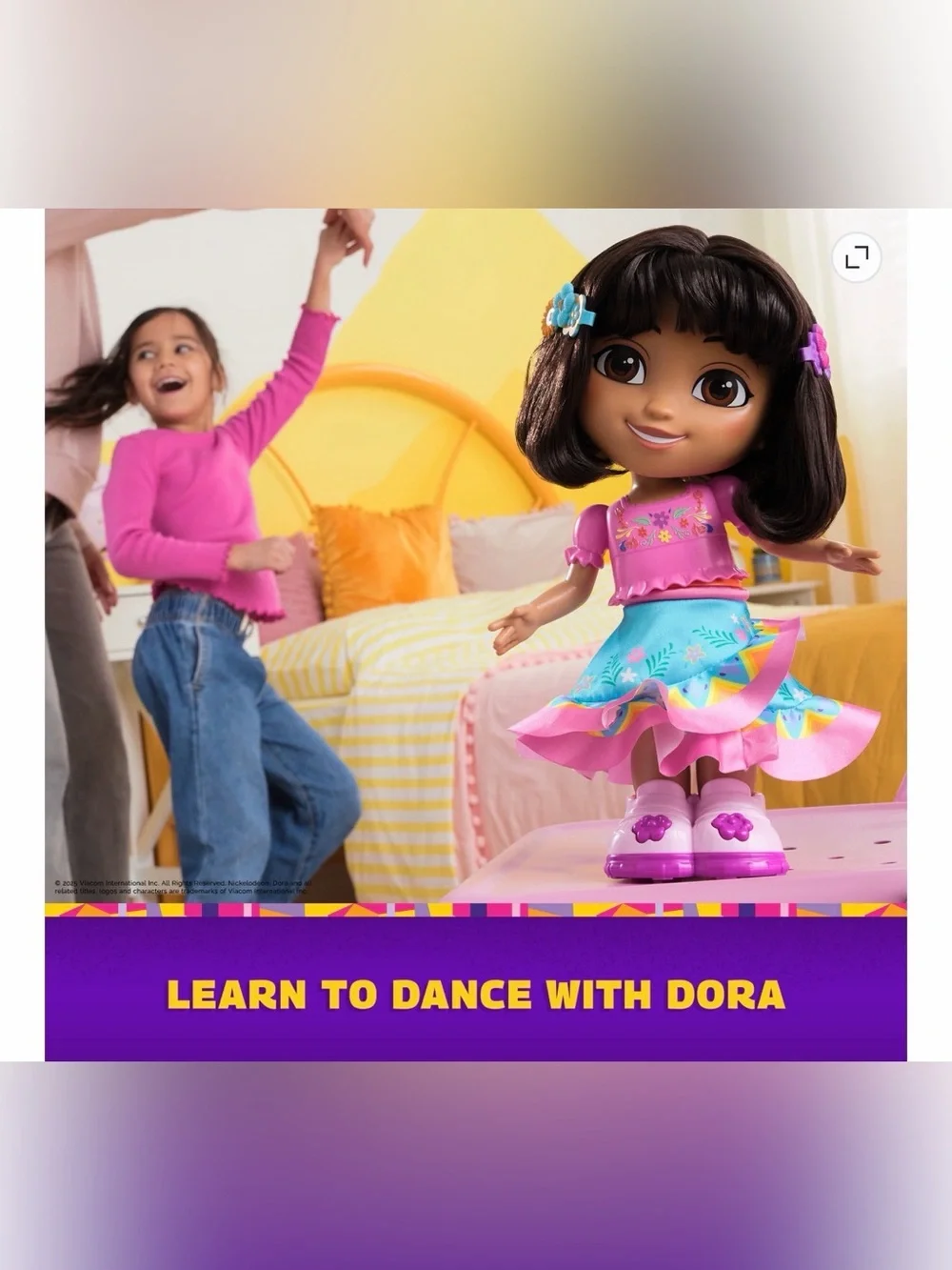 Dora the Explorer, Dance with Me Dora, Interactive Dancing Doll with Music